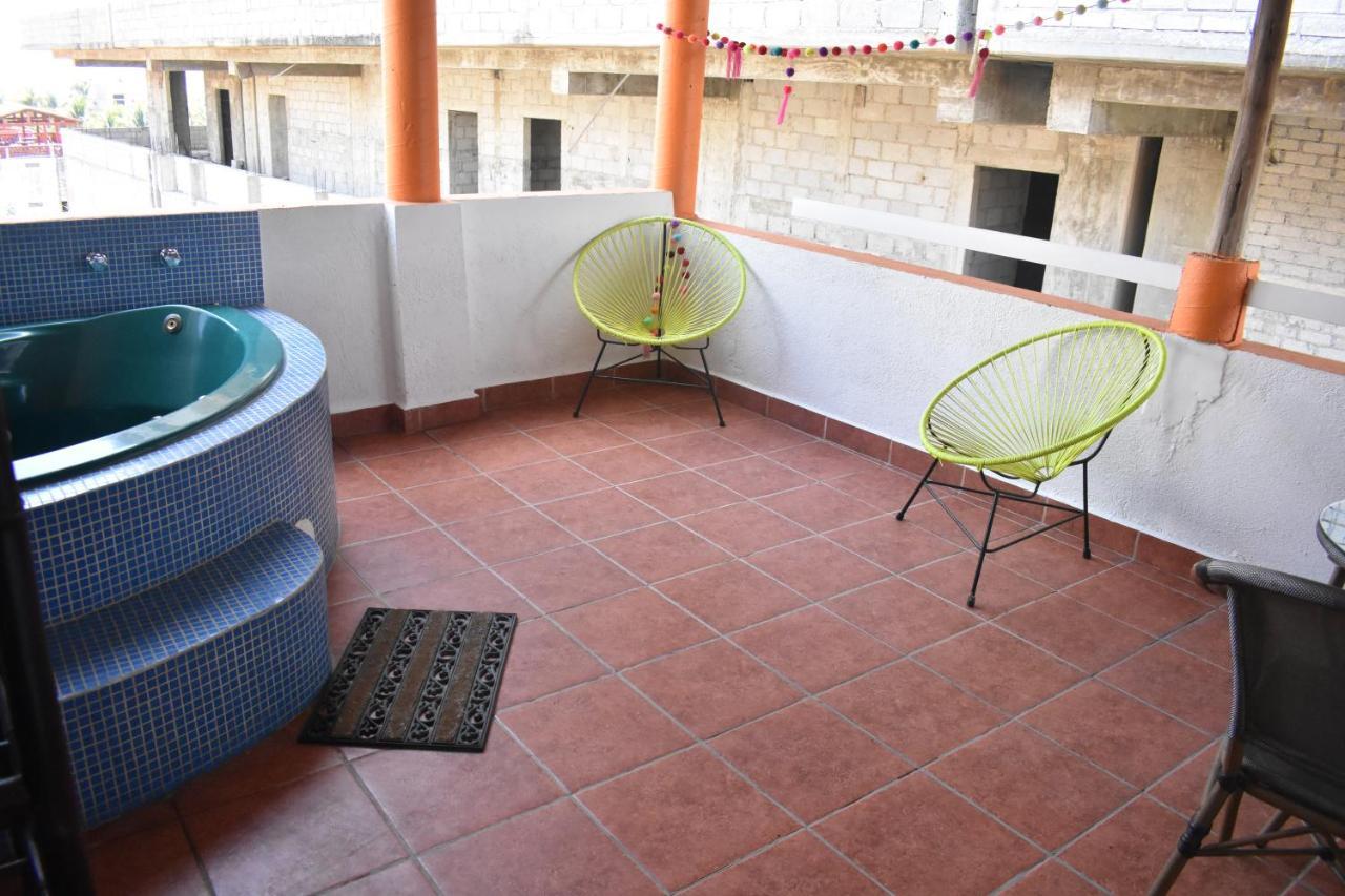 Ximajo Casa Piedra Hotel Brisas de Zicatela Ngoại thất bức ảnh