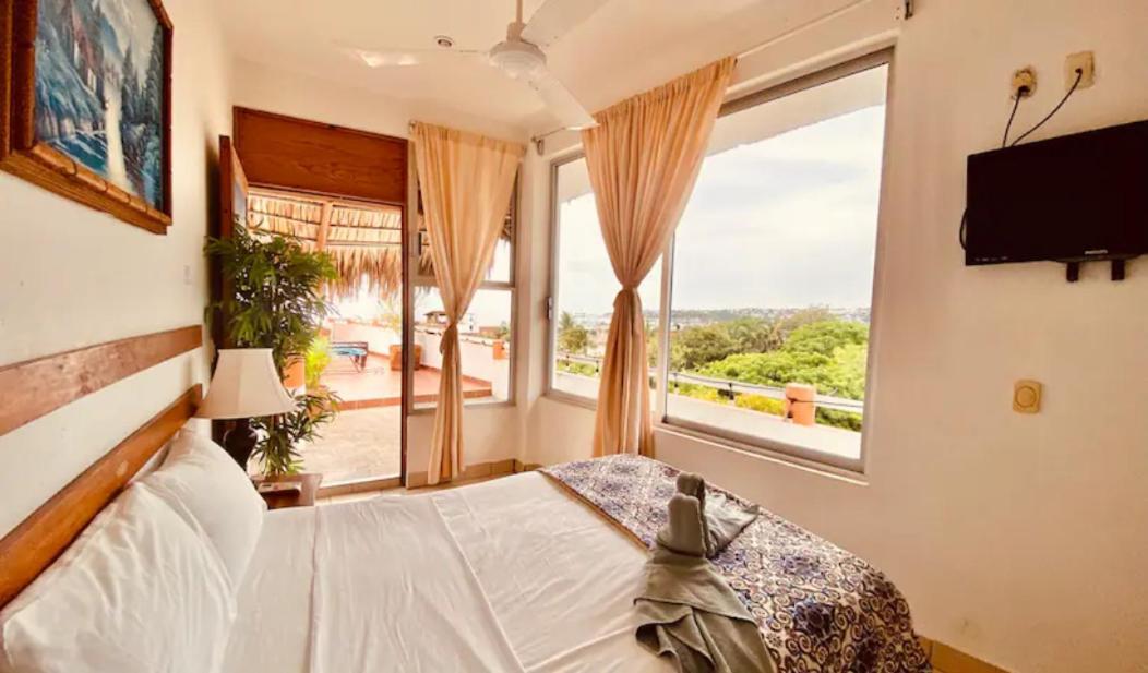 Ximajo Casa Piedra Hotel Brisas de Zicatela Ngoại thất bức ảnh