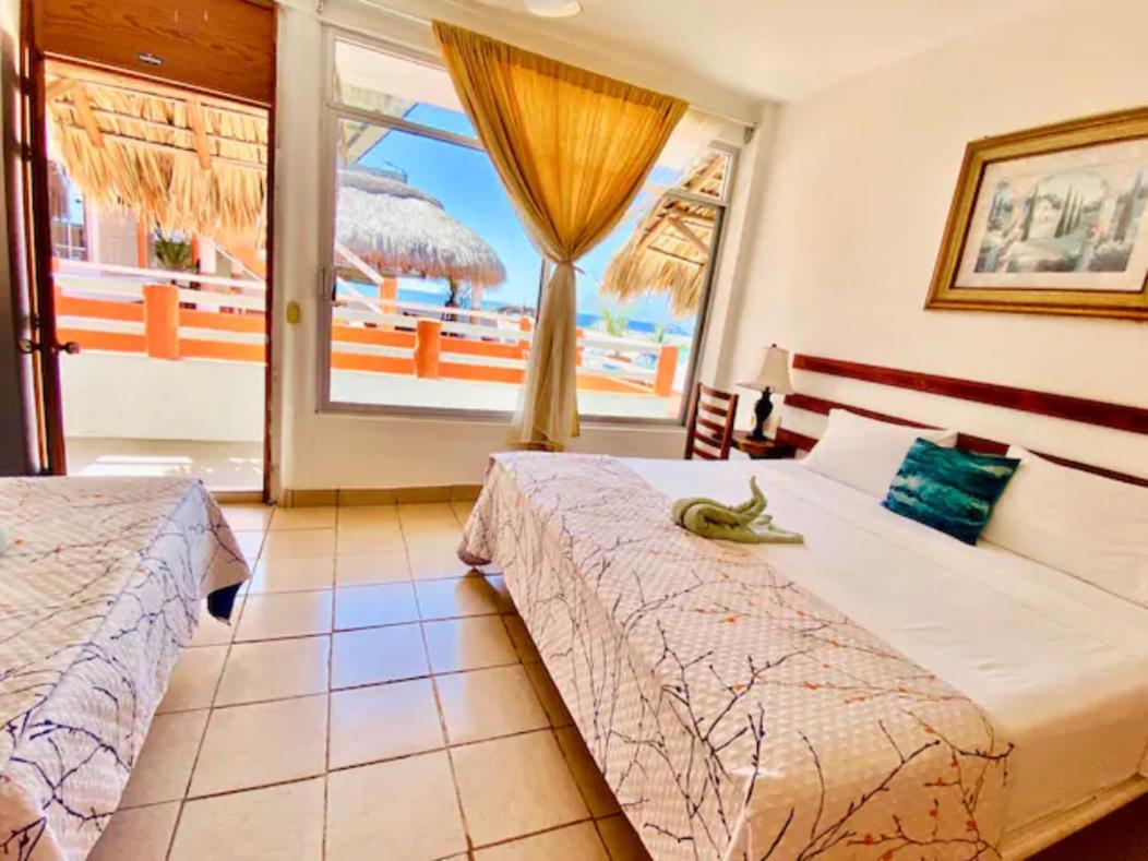 Ximajo Casa Piedra Hotel Brisas de Zicatela Ngoại thất bức ảnh