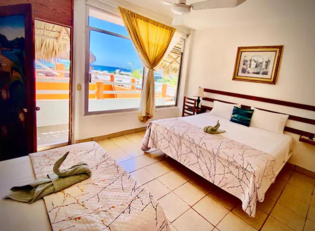 Ximajo Casa Piedra Hotel Brisas de Zicatela Ngoại thất bức ảnh